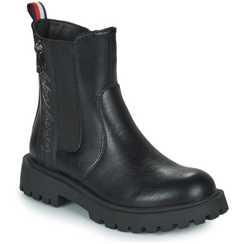 Tommy Hilfiger Pol&amp;scaron;kornji - Črna Slike