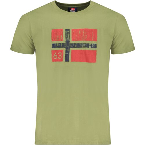 Norway 1963 GREEN MEN&amp;amp;#39;S SHORT SLEEVE T-SHIRT Slike