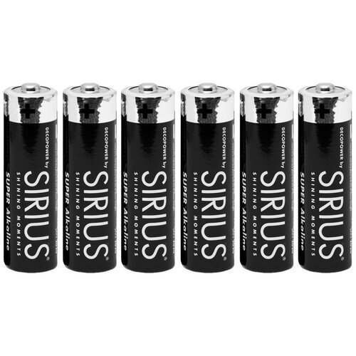 Sirius Alkalne baterije u setu 6 kom DecoPower &amp;ndash; Slike