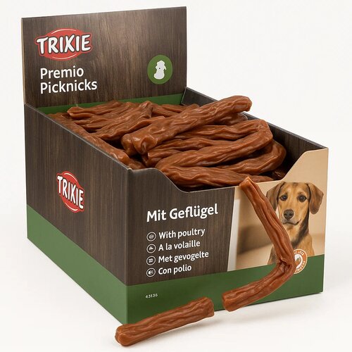 Trixie Beskrajne kobasice živina 8cm – 200 kom, 94% mesa Cene