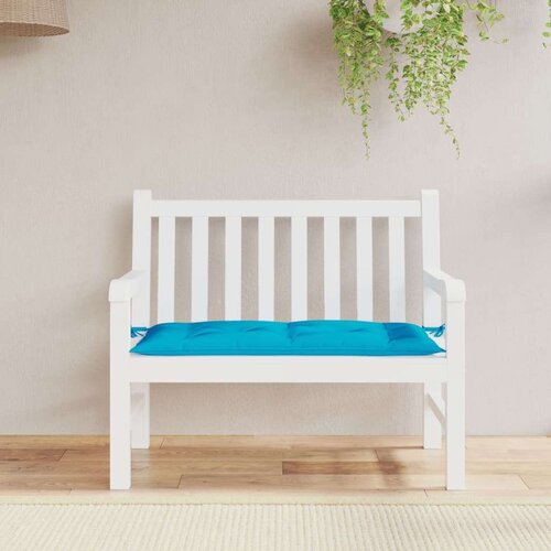  Blazina za vrtno klop svetlo modra 110x50x7 cm oxford tkanina, (5000202544) Cene