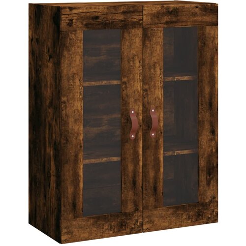 Maison Chic Stenska omarica - Zidna omarica dimljen hrast 69,5x34x90 cm iu1205, (22062899) Slike