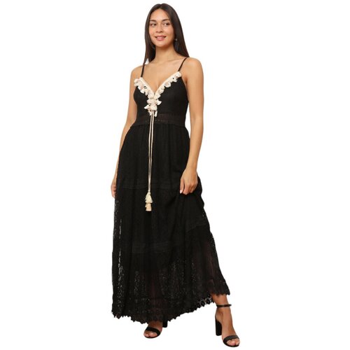 La Modeuse Dolge obleke 75202_P177654 Črna Slike