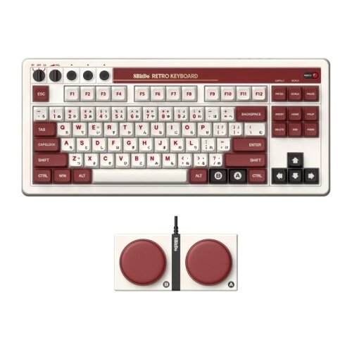 8BitDo Bežična tastatura Retro 87/mehanička/Fami Edition + Dual Super Buttons Cene