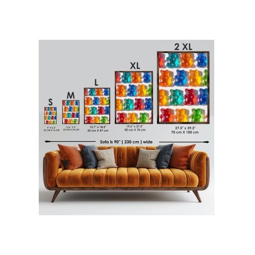 Wallity Zidna slika GE247-L, 35x47x3,5 cm Slike