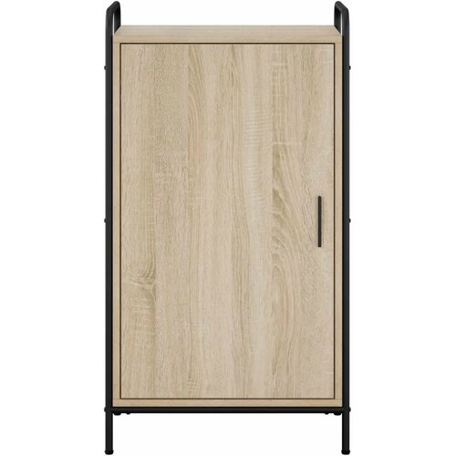  Ormar za cipele 51 x 36 5 x 93 cm Konstruirano drvo - Hrast sonoma 51 x 36 5 x 93 cm 4 etaže s vratima Slike