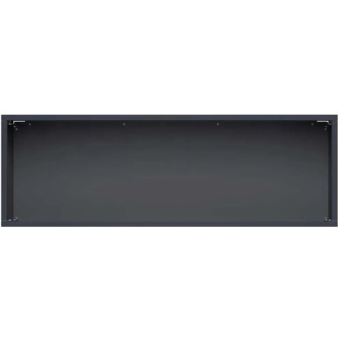  Vrtna saksija 2 kom. Antracit 40 x 20 x 20 cm Čelična vrata - Antracit 40 x 20 x 20 cm 2 Slike