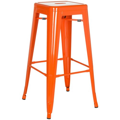 MID.YOU Barski Stol Vantaggio High, Oranžna Slike