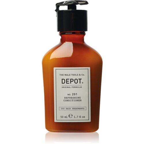 Depot No. 201 Refreshing Conditioner vlažilni balzam za sijaj in mehkobo las 50 ml Cene