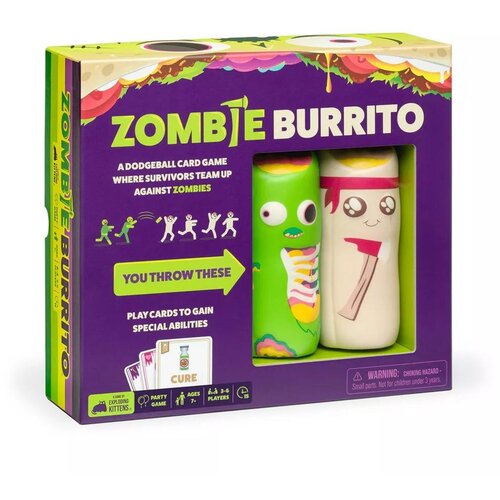Exploding Kittens Board Game Zombie Burrito Cene