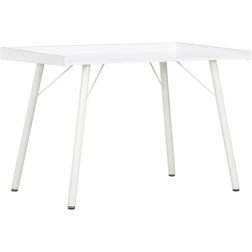  Pisalna miza bela 90x50x79 cm