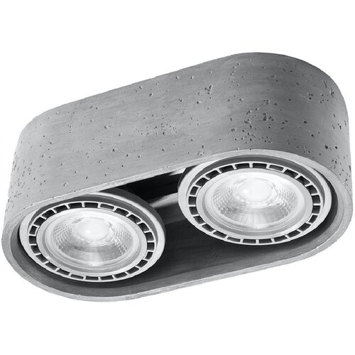 Nice Lamps Sivi reflektor 27x14 cm Spattio - Cijene