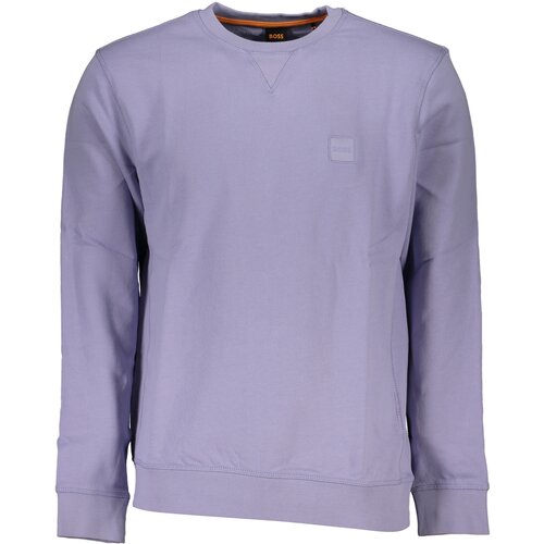 Boss HUGO MEN&amp;amp;#39;S PURPLE ZIPLESS SWEATSHIRT Slike