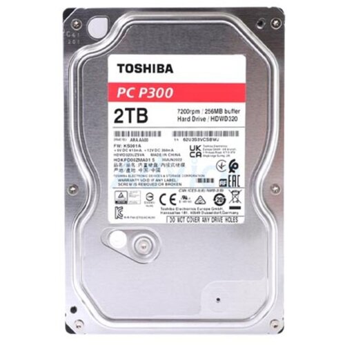 Toshiba PC P300 3.5" SATA III 2TB 7200rpm 256MB tvrdi disk Cijene