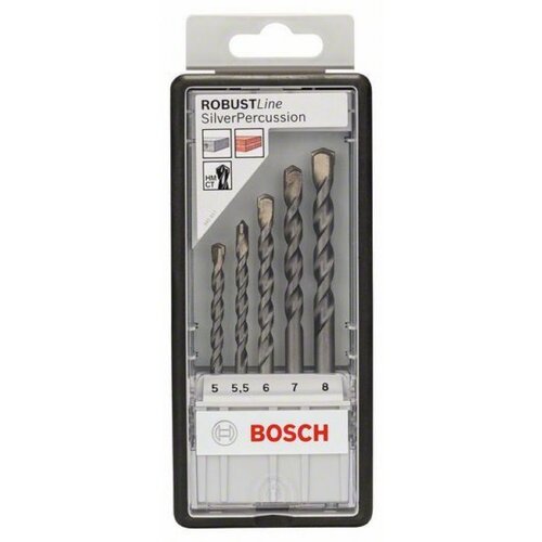 Bosch RobustLine 5 kos CYL-3: 5-8 mm, G Slike