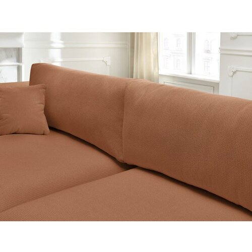 Bobochic Paris Narančasta sklopiva/s prostorom za odlaganje sofa 265 cm Ezechiel &amp;ndash; Slike