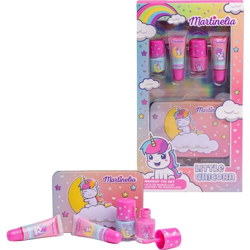 Martinelia Little Unicorn Makeup Tin Set darilni set za otroke Slike