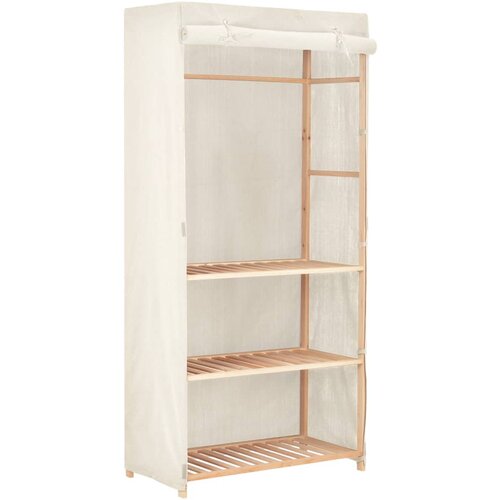 VidaXL Garderobna omara za oblačila 3-nadstropna 79x40x170 cm, (20824504) Slike