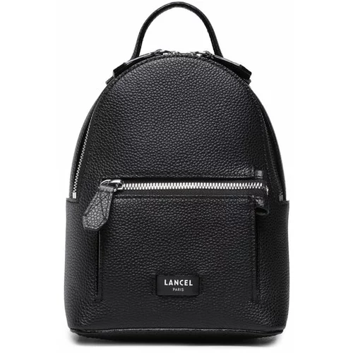 Lancel Nahrbtnik Mini Zip Backpack A1209210TU Črna