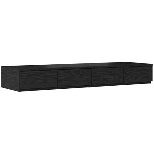  Ladice za krevet s ladicama Crni hrast 120 x 36,5 x 16,5 cm Slike