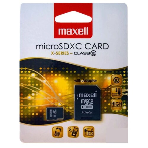 Maxell micro sdhc 32gb x-series+adapter, class 10 Cene
