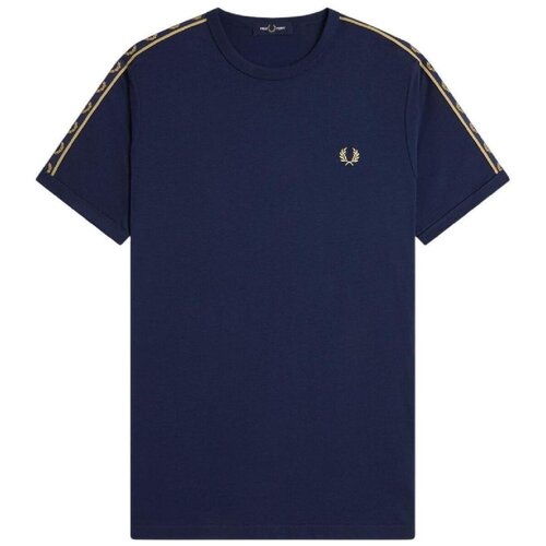 Fred Perry Majice s kratkimi rokavi M4613 91A Modra Cene
