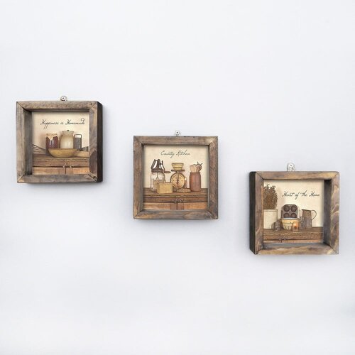 Wallity Slike u setu od 3 kom 15x15 cm - Cijene