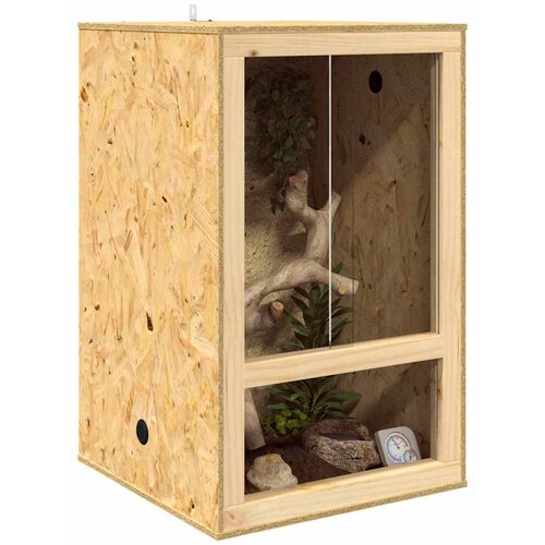 Terarij Smeđa 50 x 50 x 80 cm OSB Slike