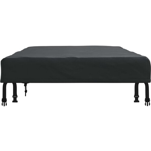  Pokrov za stol Jednobojno Crna 142 x 82 x 15 cm tkanina Slike