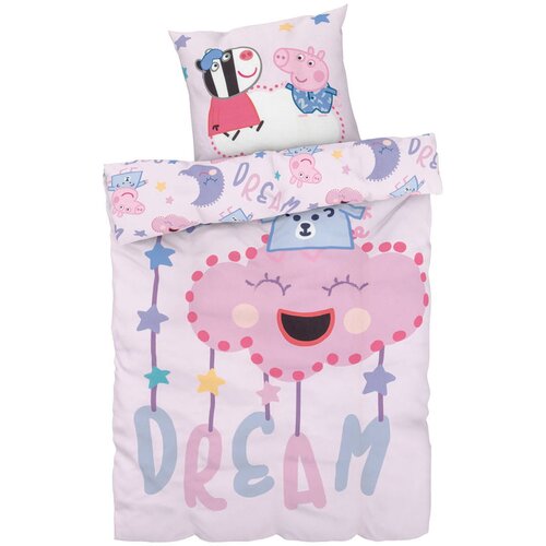 Edoti Cotton bed linen Dream Peppa Slike