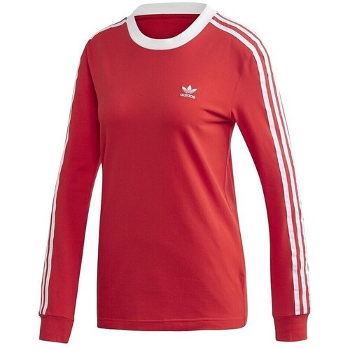Adidas Majice s kratkimi rokavi 3STRIPES Tee Rdeča Cene