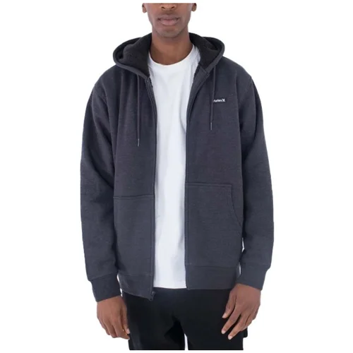 Hurley Jakne ALPS ZIP FLEECE Siva