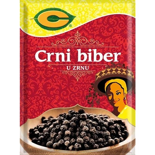 C proizvodi Biber C crni u zrnu 20g Cene