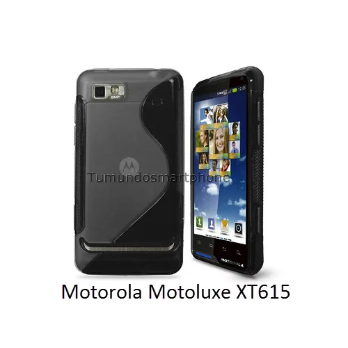  Gumijasti / gel etui S-Line za Motorola Motoluxe XT615 - sivi