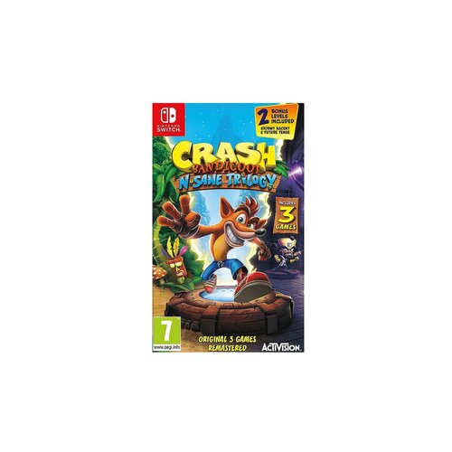 Switch Crash Bandicoot N. Sane Trilogy Cene