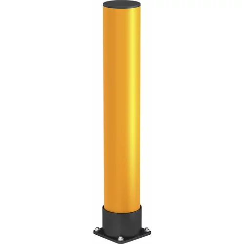 Rack Mammut Barrier Stebrič za zaščito pred trki, premer cevi 140 mm, živo rumene barve, višina 900 mm
