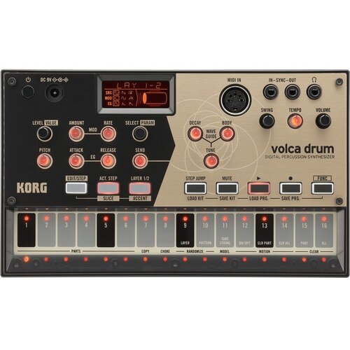 Korg Digitalni sintisajzer Volca Drum Crni Slike