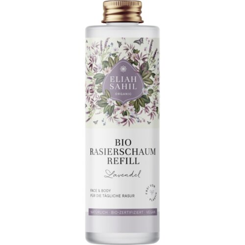 Eliah Sahil Bio pena za britje s sivko - 100 ml - za polnjenje Slike