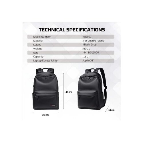  Ranac Fantech BG-897 crni Slike