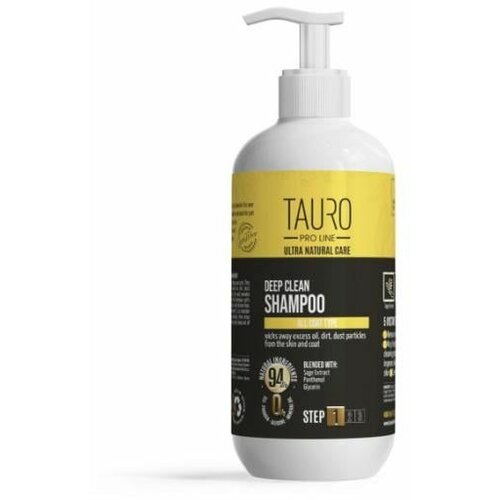 Tauro Pro Line Ultra Natural Care Deep Clean Shampoo 1 l Cene