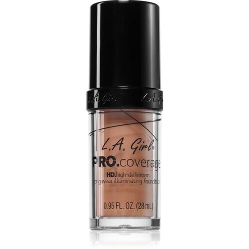 L.A. Girl Cosmetics PRO. Coverage tekoči puder za osvetljevanje odtenek Natural 28 ml Cene