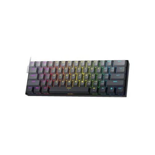 Redragon Fizz K617 RGB Crna 60% (Magnetic Hall Effect) Tastatura Slike