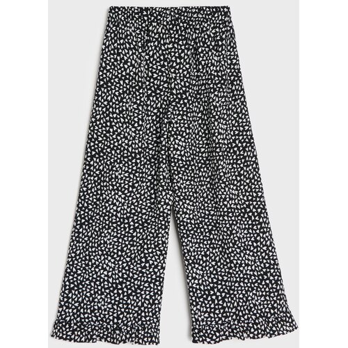 Sinsay Wide leg hlače s motivom srca Slike