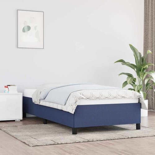  Okvir za krevet bez madraca plava 90x200cm od tkanine Cijene