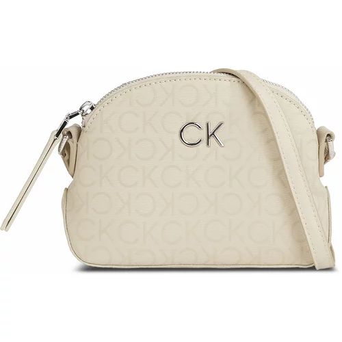 Calvin Klein Ročna torba Ck Daily Small Dome_Epi Mono K60K611882 Stoney Beige Epi Mono PEA