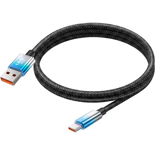 LINQ USB-C v USB Kabel za Hitro Polnjenje 48W z LED Zaslonom 1.2m, Modra, (5000276561) Cene