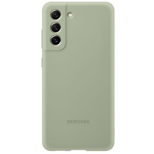 Samsung galaxy S21 fe silicone cover olive gree Slike