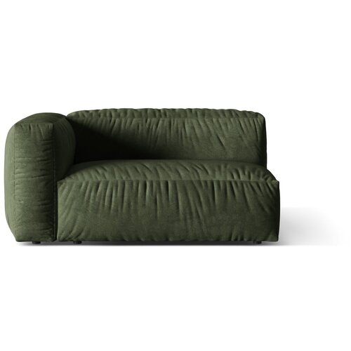 Micadoni zelen modul za sedežno garnituro iz tkanine boucl&amp;eacute; (levi kot) martina &amp;ndash; home Slike