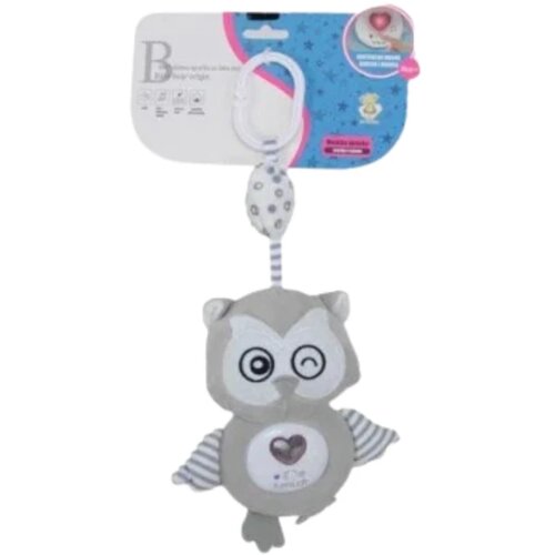 Bbo Toys plišana igračka za kolica Sova Grey Cene