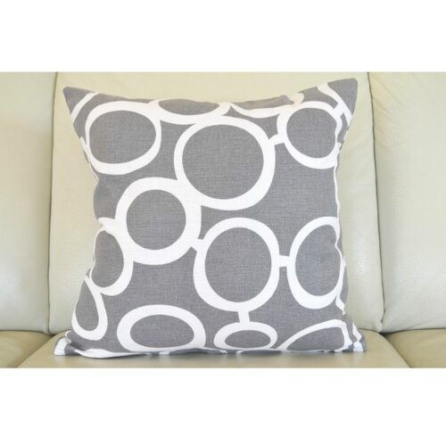 dekorativni jastuk chevron 40x40 sivi Slike